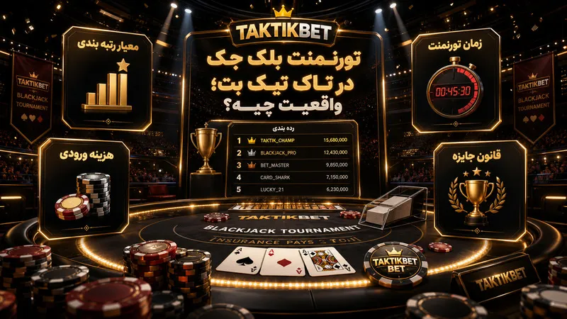تورنمنت بلک‌جک در تاک تیک بت؛ واقعیت چیه؟